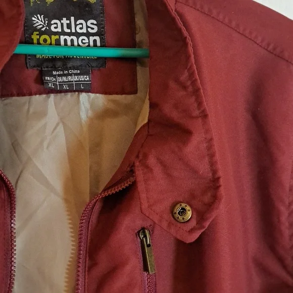 Atlas Vintage Men’s Jacket 🍂 Faded Rust • Old Money • Dadcore Cool - Picture 3 of 8
